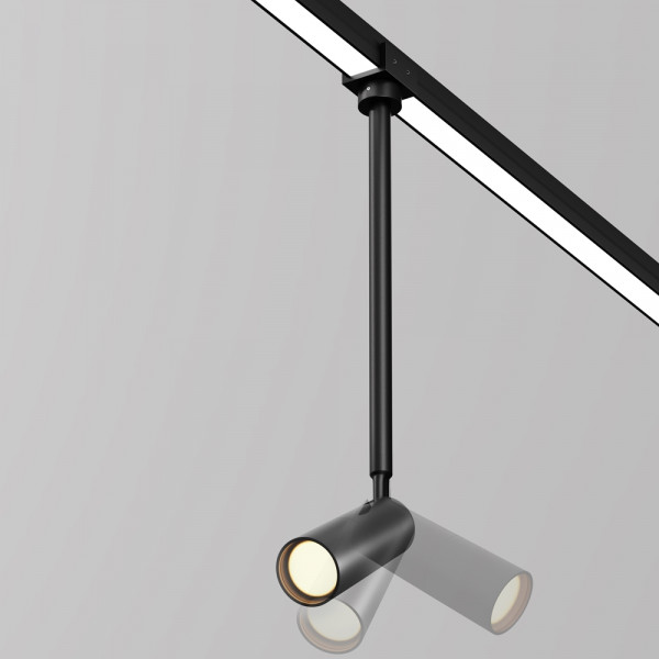 Уличный трековый светильник Focus Led Elasity IP 3000К 8Вт 55° черный