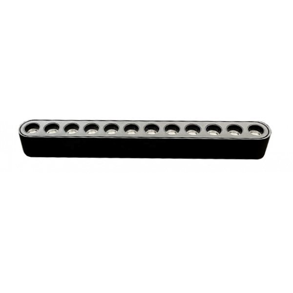 CLARUS SMART Магнитный ультратонкий трековый светильник AKCENT черный, 12W, 2700~6000K, 50 шт