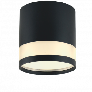 Светильник GX53 ART GLASS BLACK универсальный, 83*90 мм, 40 шт/кор