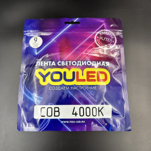 Лента светодиодная YouLED COB 9w 320d 3000К, 4000К, 6000К
