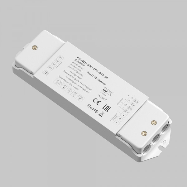 Диммер DALI DT6-DT8 четырёхканальный 12-48VDC RGBW