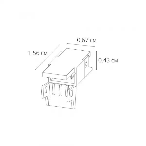 Коннектор токопроводящий Arte Lamp STRIP-ACCESSORIES ARTE LAMP A32-05-1CCT