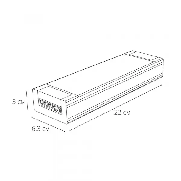 Блок питания 48V 250W 5.2А Arte Lamp PRO ARTE LAMP A481405N