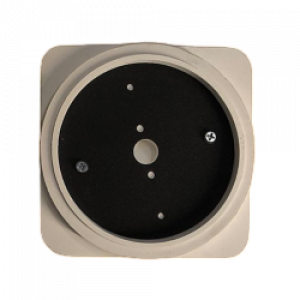 Платформа теневая круглая одинарная под светильник HANDY 10W черная 125х125х2мм