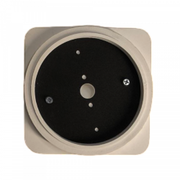 Платформа теневая круглая одинарная под светильник HANDY 10W черная 125х125х2мм