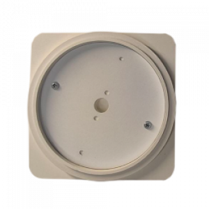 Платформа теневая круглая одинарная под светильник HANDY 10W белая 125х125х2мм