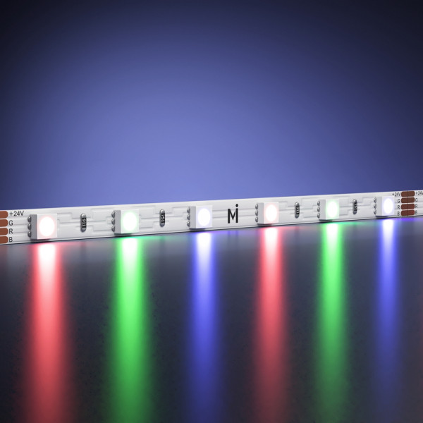 Светодиодная лента Ultra 24В 3838 6Вт/м RGB 5м IP 20 201129