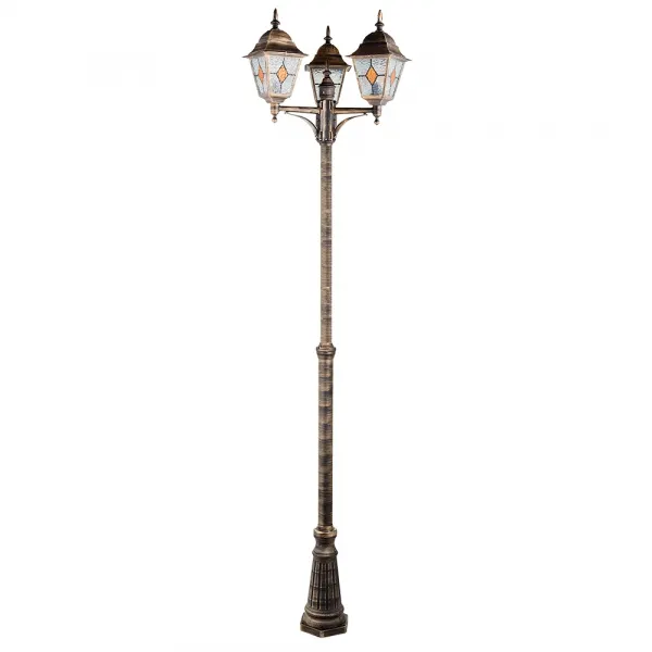 Парковый светильник Arte Lamp MADRID ARTE LAMP A1542PA-3BN