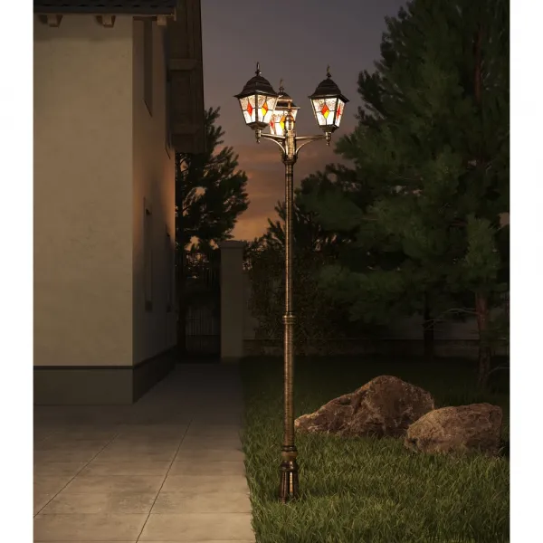 Парковый светильник Arte Lamp MADRID ARTE LAMP A1542PA-3BN