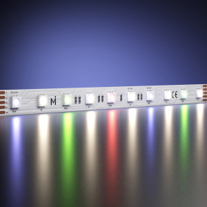 Светодиодная лента   Ultra 24В 5050 14,4Вт/м RGB+W 4000К 5м IP 20 201133