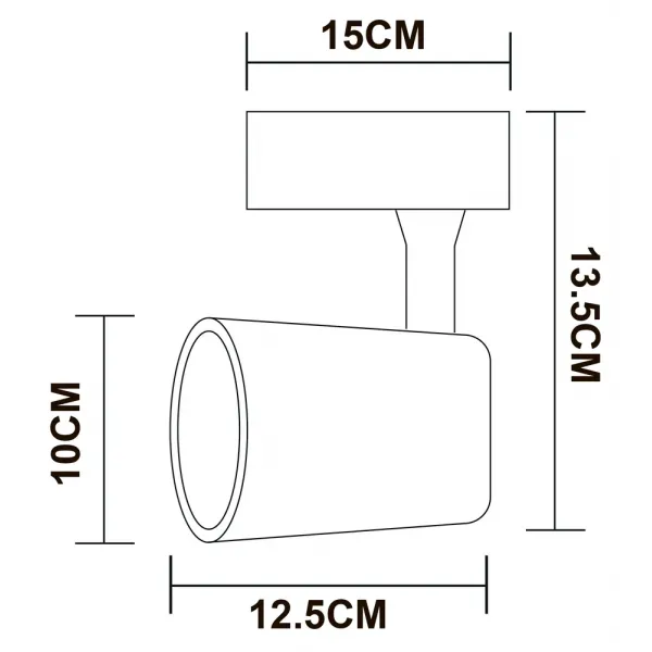 Трековый светильник Arte Lamp AMICO ARTE LAMP A1820PL-1WH