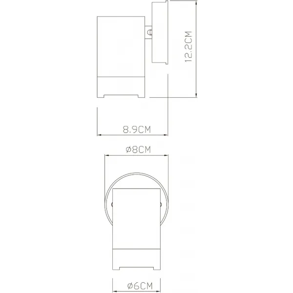 Фасадный светильник Arte Lamp ATLAS ARTE LAMP A3503AL-1WH