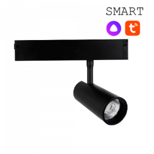 COLIBRI SMART трековый светильник RIO черный, 12W, 2700-6000K, 1100ЛМ, D50*100, 20 шт/кор