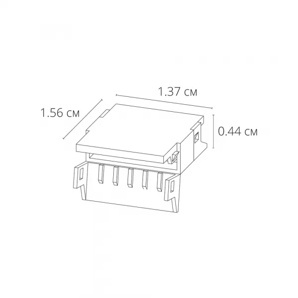 Коннектор токопроводящий Arte Lamp STRIP-ACCESSORIES ARTE LAMP A32-12-RGBW