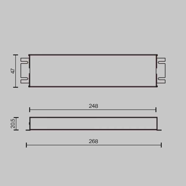 Источник напряжения Triac 24В 150Вт IP 67