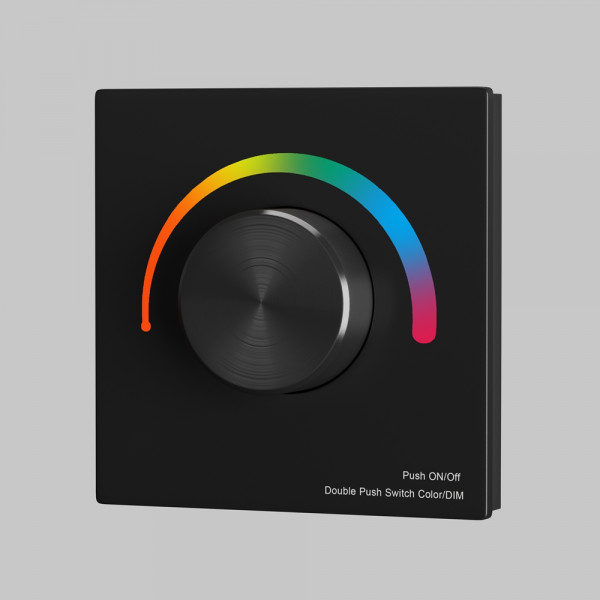 Роторная панель управления RF трехканальное 12-48VDC RGB