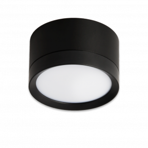 Светильник GX53 ART SMART BLACK чёрный, универсальный, 85*50 мм, 60 шт/кор