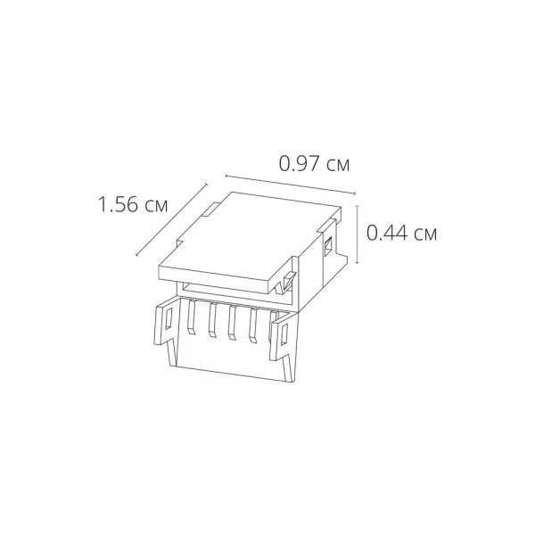 Коннектор токопроводящий Arte Lamp STRIP-ACCESSORIES ARTE LAMP A32-08-1CCT