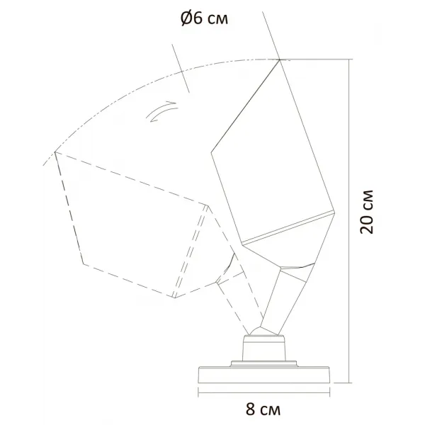 Уличный потолочный светильник Arte Lamp ELSIE ARTE LAMP A1022AL-1BK