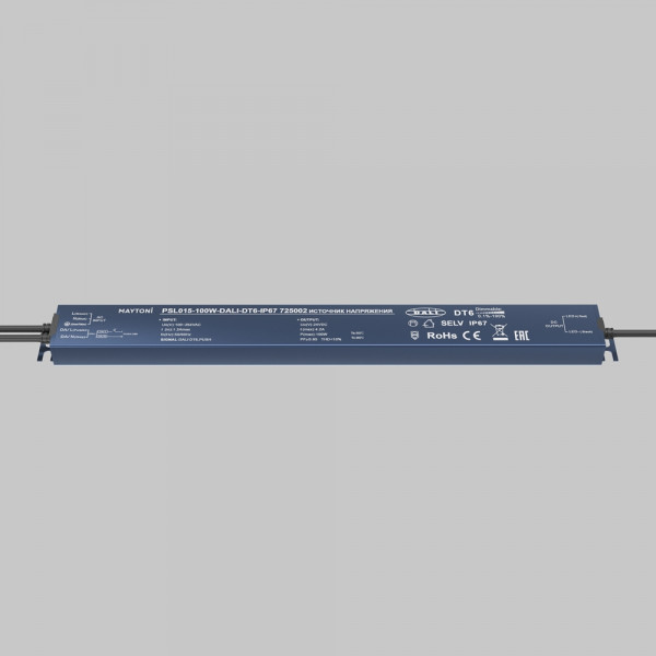 Источник напряжения 24В Dali DT6 100Вт IP 67