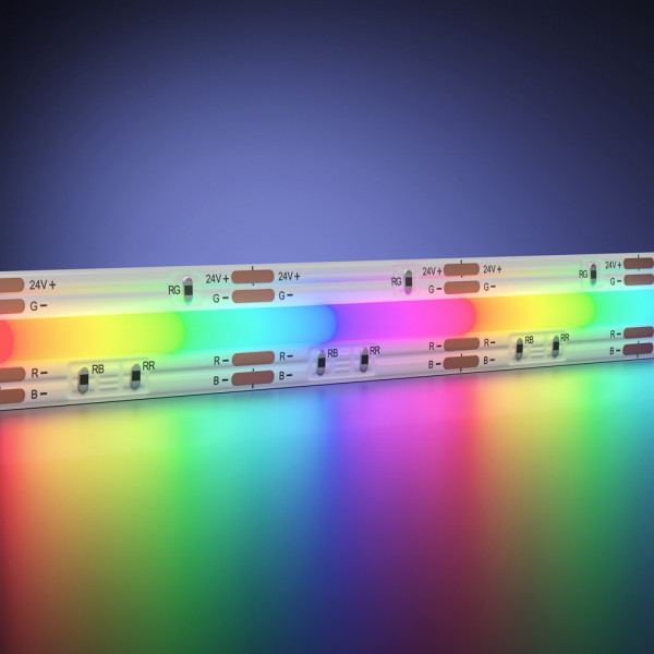 Светодиодная лента Ultra 24В COB 14Вт/м RGB 5м IP 20 201217