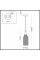 3353/1 PENDANT ODEON LIGHT 3353/1