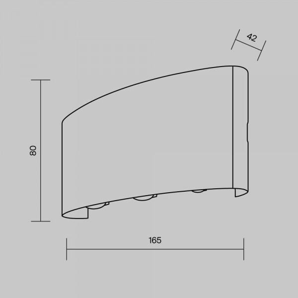 Архитектурная подсветка Strato 3000К 6Вт IP 54