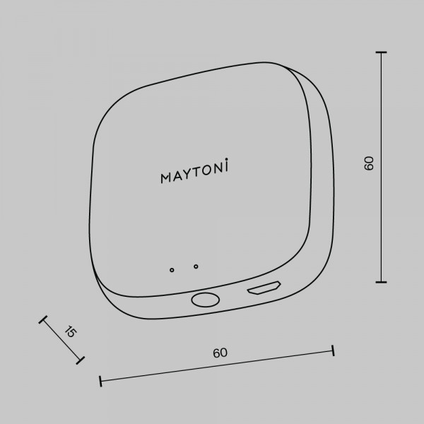 Центр управления умным домом Maytoni Smart Hub