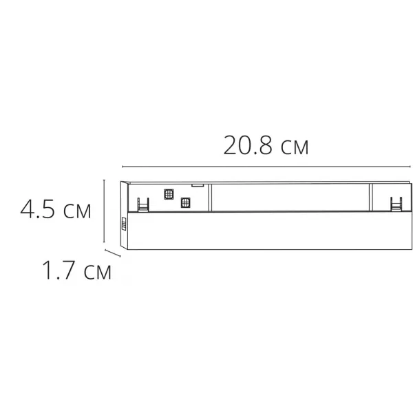 Магнитный трековый светильник Arte Lamp EXPERT ARTE LAMP A5724PL-1BK
