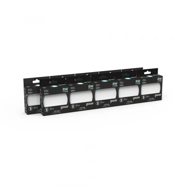 Светодиодная лампа Gauss 8W 680Lm 4100K GX53 108408208-D GAUSS 108408208-D_GAUSS