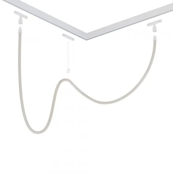 Гибкий неон Arte Lamp LOOP для магнитных трековых систем OPTIMA, LINEA, EXPERT ARTE LAMP A4911PL-1WH