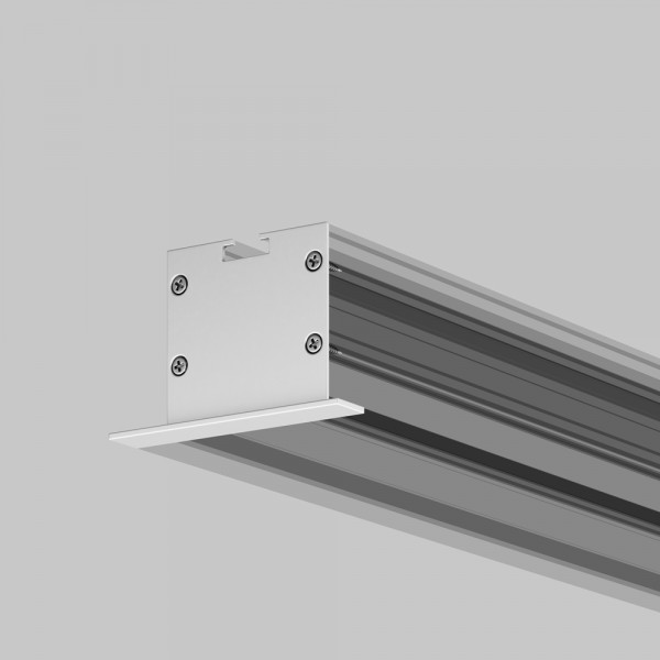 Комплект заглушек (для профиля 50×35) 2 шт., ALM-5035T-S-EC 642034