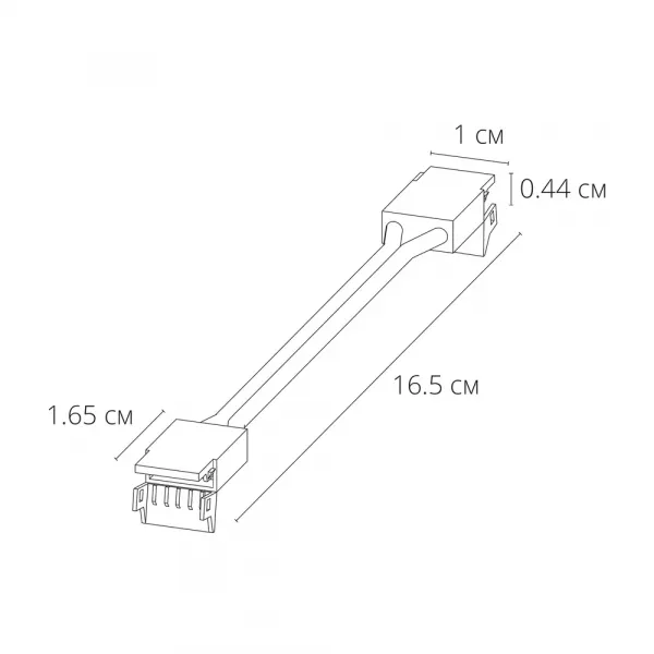 Коннектор токопроводящий Arte Lamp STRIP-ACCESSORIES ARTE LAMP A31-08-1CCT