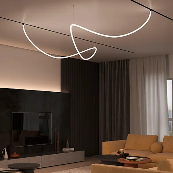 Гибкий неон Arte Lamp LOOP для магнитных трековых систем OPTIMA, LINEA, EXPERT ARTE LAMP A4911PL-1BK