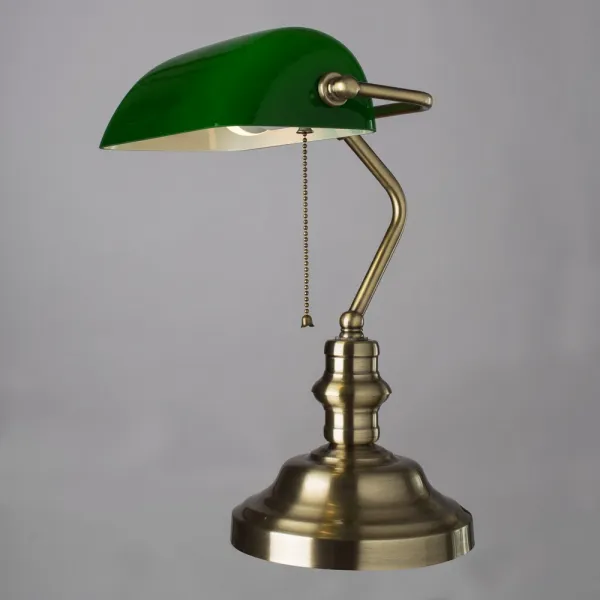 Кабинетная настольная лампа Arte Lamp BANKER ARTE LAMP A2492LT-1AB
