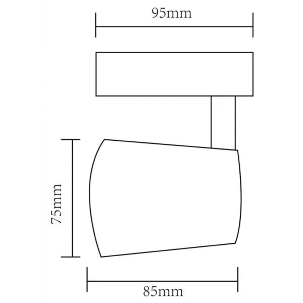 Трековый светильник Arte Lamp ATILLO ARTE LAMP A2315PL-1BK