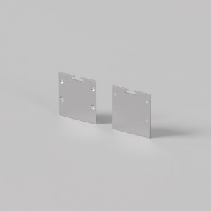 Комплект заглушек (для профиля 35×35) 2 шт., ALM-35-S-EC 642037