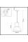 3327/1 PENDANT ODEON LIGHT 3327/1