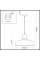 3362/1 PENDANT ODEON LIGHT 3362/1