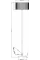 Торшер Arte Lamp MALLORCA ARTE LAMP A1021PN-1SS