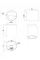 Уличный потолочный светильник Arte Lamp TORCULAR ARTE LAMP A1813PF-1BK