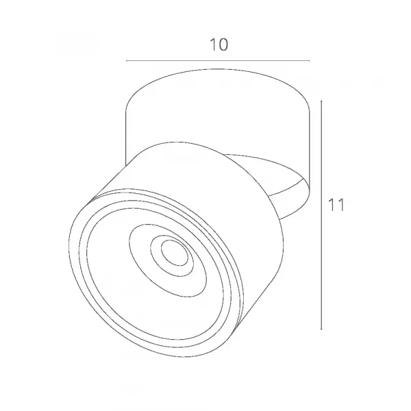 Спот Arte Lamp ARCTURUS ARTE LAMP A7715PL-1WH